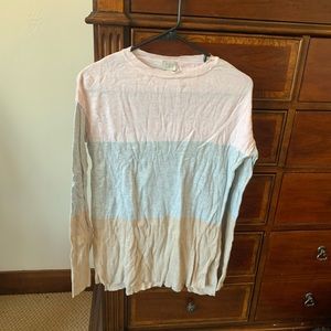 Dorable colorblock sweater!